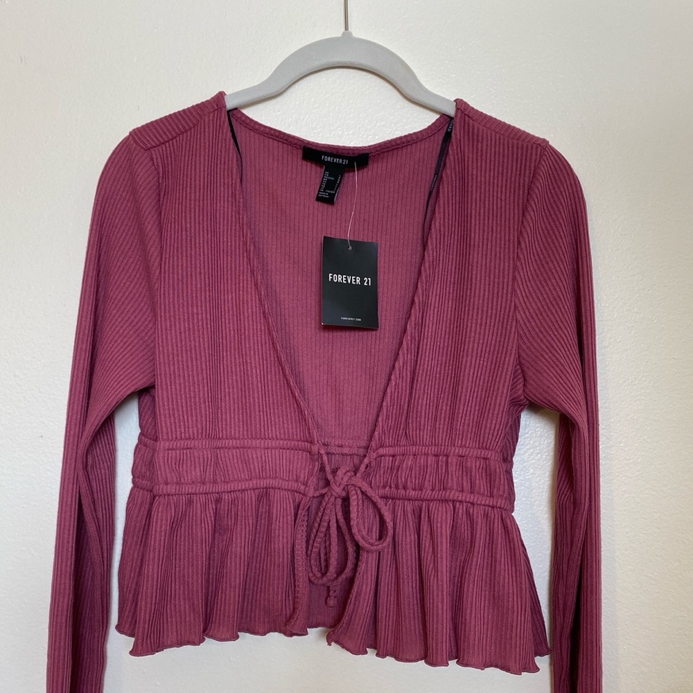 Pink tie-up top 💗